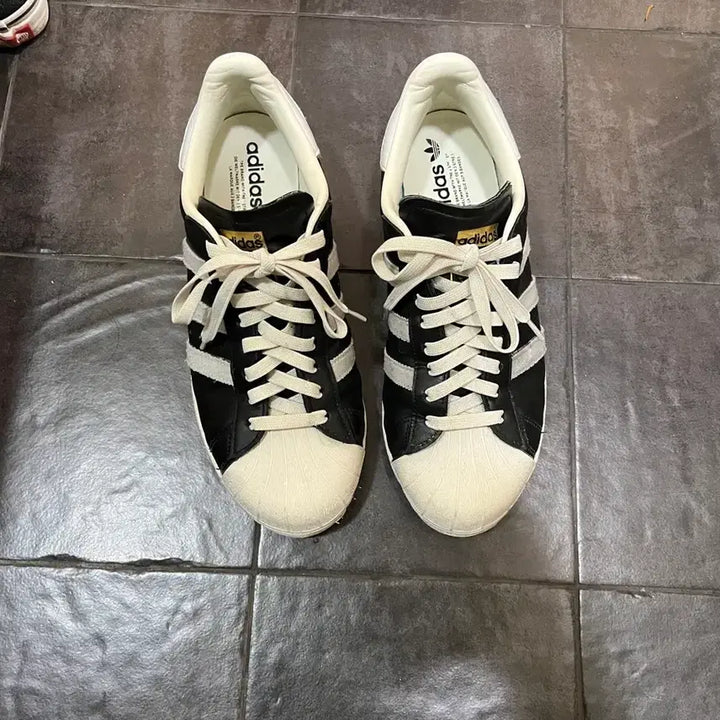 [BUNJANG] Adidas Superstar 270 Black &amp; White Sneakers / 아디다스 슈퍼스타 270