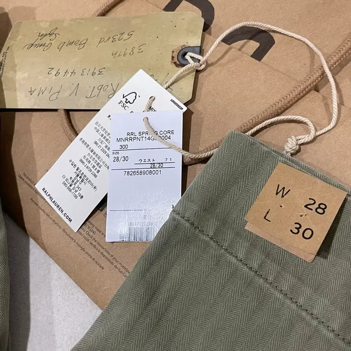 [BUNJANG] RRL Herringbone Fatigue Pants / [28x30] RRL 헤링본 퍼티그