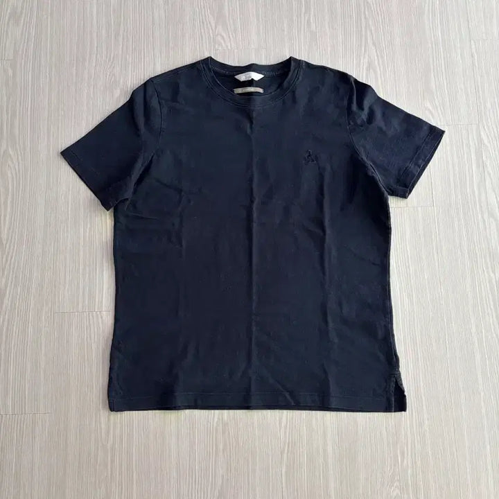 [BUNJANG] Beanpole Cotton Short-Sleeve T-Shirt Black Size 95 / 빈폴 반팔 티셔츠 검정 95