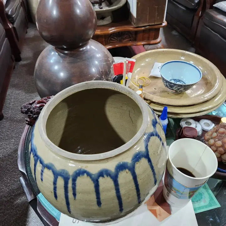 [BUNJANG] Antique Celadon Tear Vase / 눈물단지 호