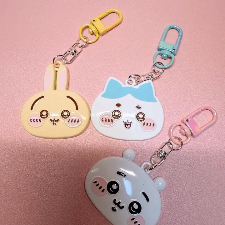 [BUNJANG] Chiikawa Metal Pendant Keychain / 치이카와 메탈팬던트키링 먼작귀키링