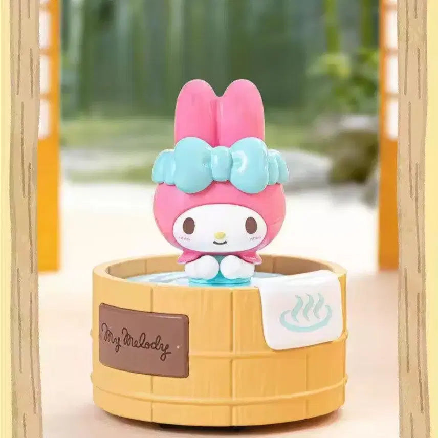 [BUNJANG] My Melody Onsen Figure / 마이멜로디 온천 피규어