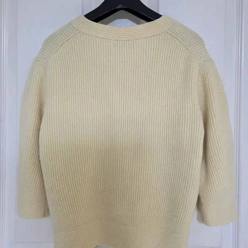 [BUNJANG] TIME Knit Cardigan (Ivory, Free Size) / 타임 니트 가디건(F)-오즈세컨,sjsj,럭키슈에뜨,시스템,마인