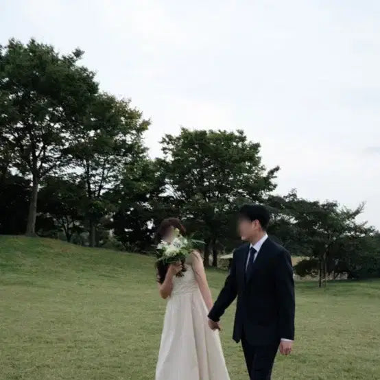 [BUNJANG] Hocus Pocus Resort Long Dress Ivory / 셀프 웨딩드레스 / 호쿠스포쿠스 리조트 롱 원피스 아이보리