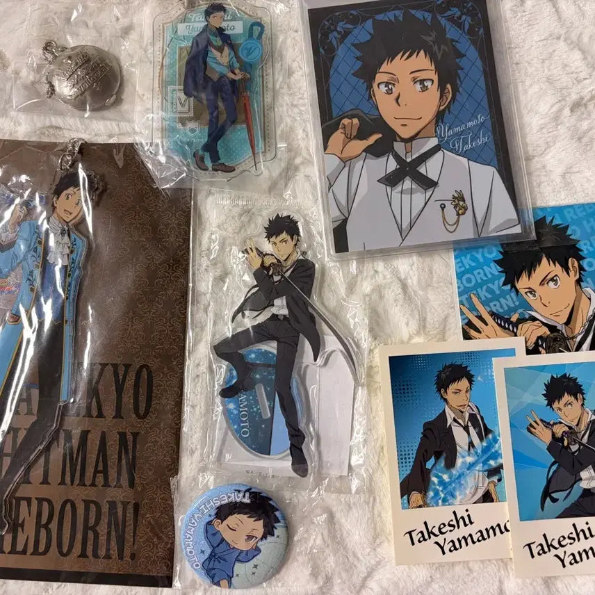 [BUNJANG] Reborn! Takeshi Yamamoto Acrylic Standee / 가정교사 히트맨 리본 가히리 야마모토 타케시 아크릴 굿즈