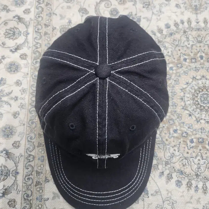 [BUNJANG] Vans Vault Black Skateboard Embroidery Cap / 반스 볼트 블랙 스케이트보드 자수 볼캡