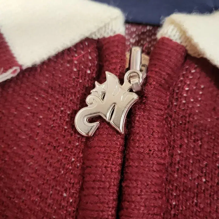 [BUNJANG] WKNDRS Burgundy Knit Pullover / WKNDRS 버건디 니트 풀오버