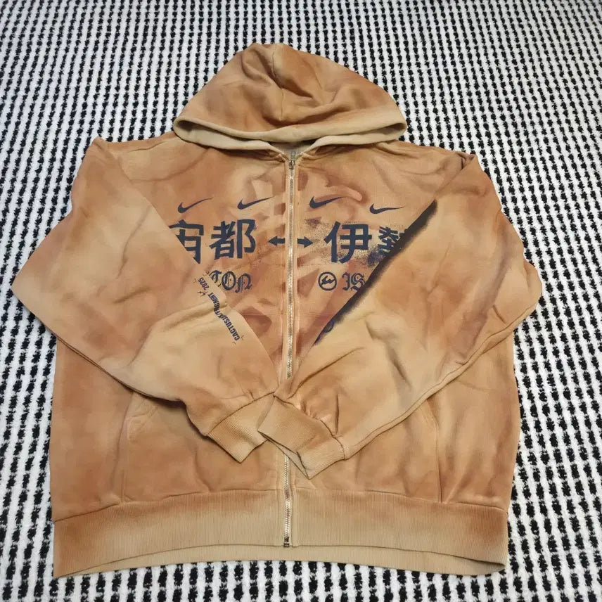 [BUNJANG] Travis Scott Cactus Jack Fragment Nike Collaboration Hoodie / [XL]트래비스 스캇 캑터스 잭 프라그먼트 나이키 후드 집업