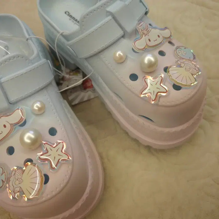 [BUNJANG] Cinnamoroll Gradient Slippers (Size 230) / 시나모롤 그라데이션 슬리퍼 230