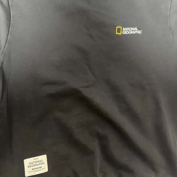 [BUNJANG] National Geographic Black Sweatshirt / 내셔널지오그래픽 블랙 맨투맨