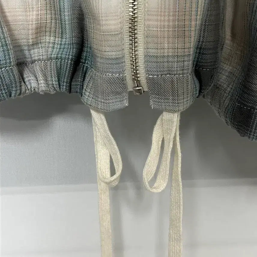 [BUNJANG] H.unit Ombre Rayon Zip-Up Shirt / H.unit 옴브레 레이온 집업