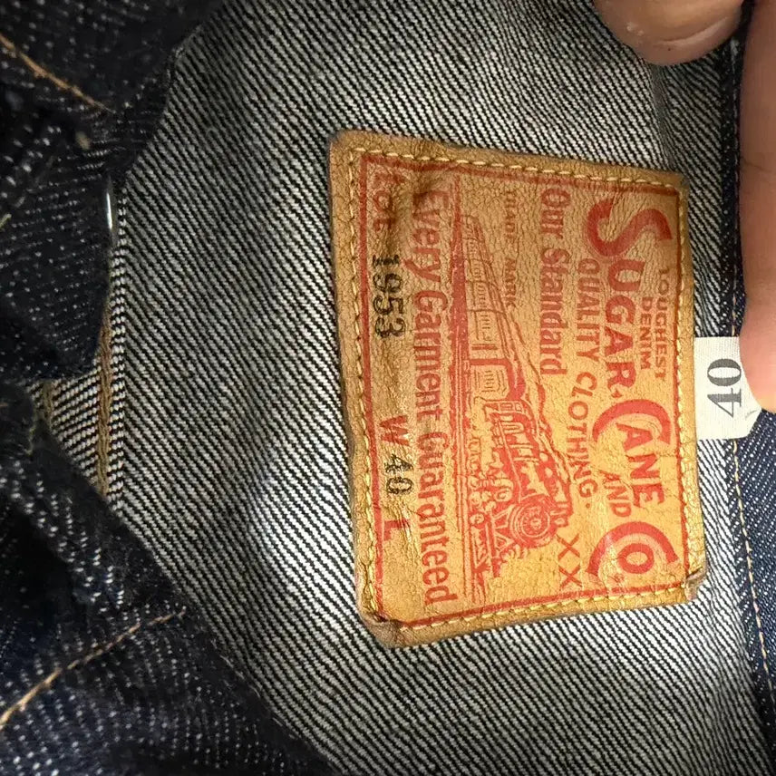 [BUNJANG] Sugar Cane 1953 2nd Generation Denim Jacket Indigo Size 40 / 슈가케인 1953 2세대 데님자켓 인디고 40