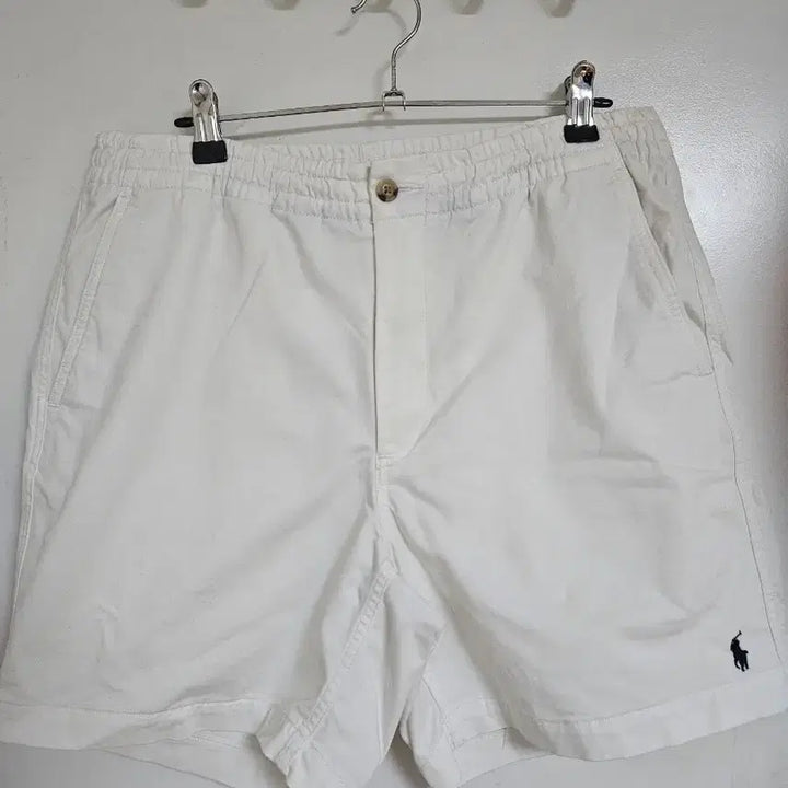 [BUNJANG] Polo Ralph Lauren Prepster Shorts White Size M / 폴로 프렙스터 반바지 m