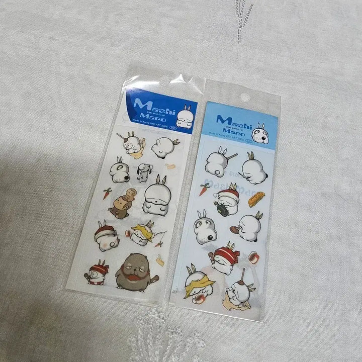 [BUNJANG] Mashimaro Stickers Retro Vintage Character Stationery Set / 마시마로 스티커 고전문구 엽기토끼 다꾸 레트로 빈티지 캐릭터