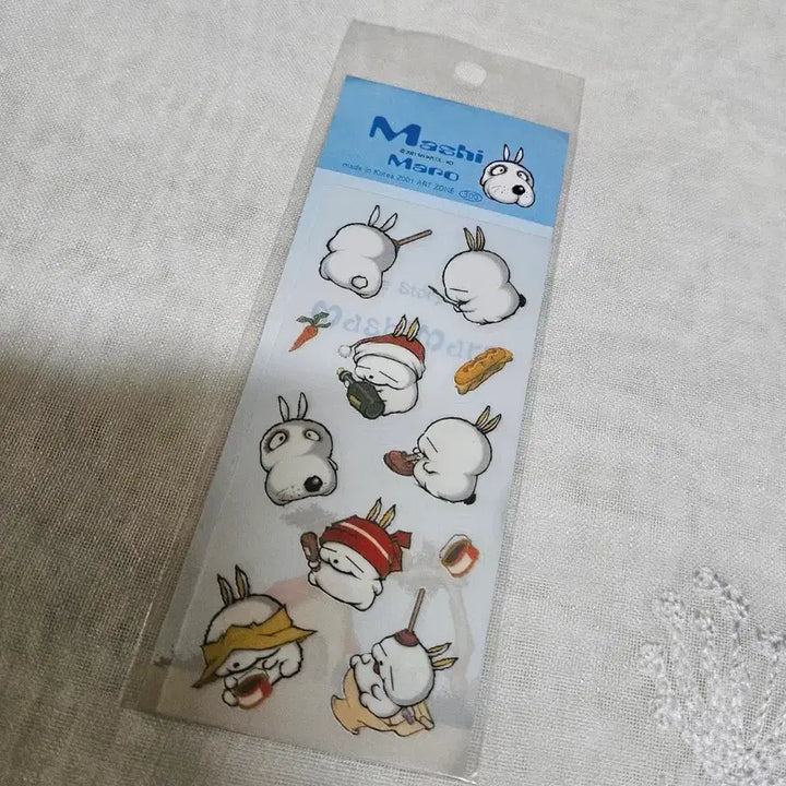 [BUNJANG] Mashimaro Stickers Retro Vintage Character Stationery Set / 마시마로 스티커 고전문구 엽기토끼 다꾸 레트로 빈티지 캐릭터