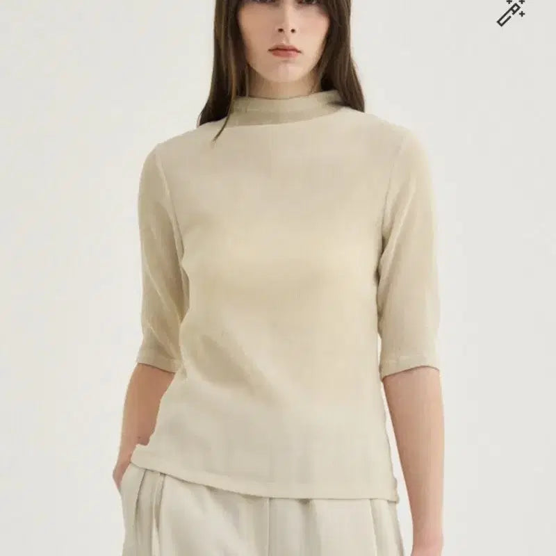 [BUNJANG] SJSJ See-through Sleeve Blouse (Size 44-55) / 새상품) 24년 SJSJ 시스루 슬리브 (44-55)