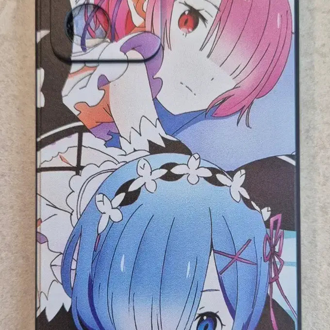 [BUNJANG] Re:Zero Rem &amp; Ram Smartphone Case for Samsung Galaxy Note 20 Ultra / 리제로 렘, 람 휴대폰케이스