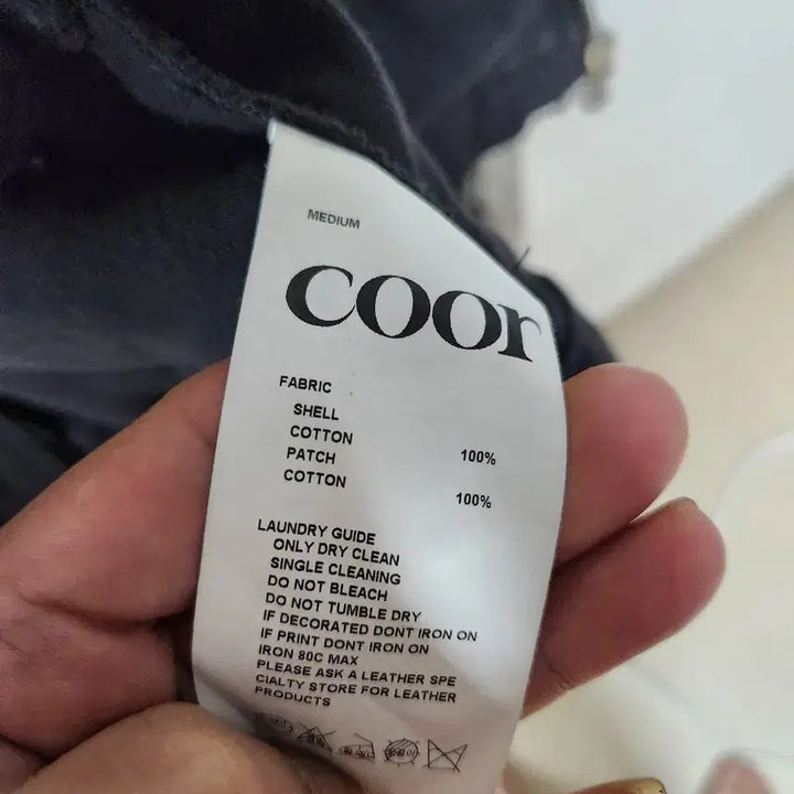 [BUNJANG] COOR Work Jacket Medium Black / 쿠어 워크자켓 미디움