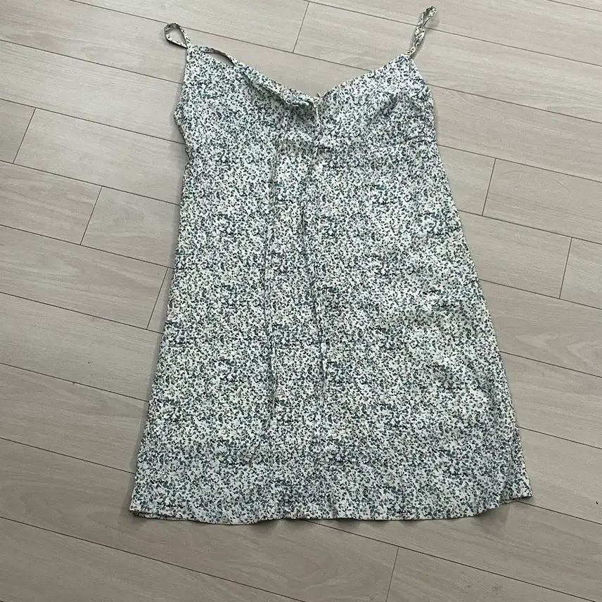 [BUNJANG] Daily Market Sleeveless Flower Pattern Dress / 데일리 마켓 플라워 패턴 민소매 원피스