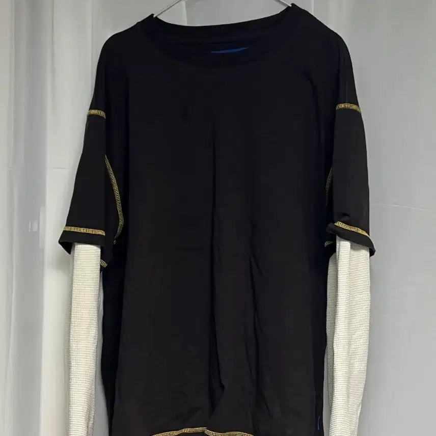 [BUNJANG] Awake NY Layered Long Sleeve Brown L / 어웨이크 뉴욕 레이어드 롱슬리브 브라운 L (105)
