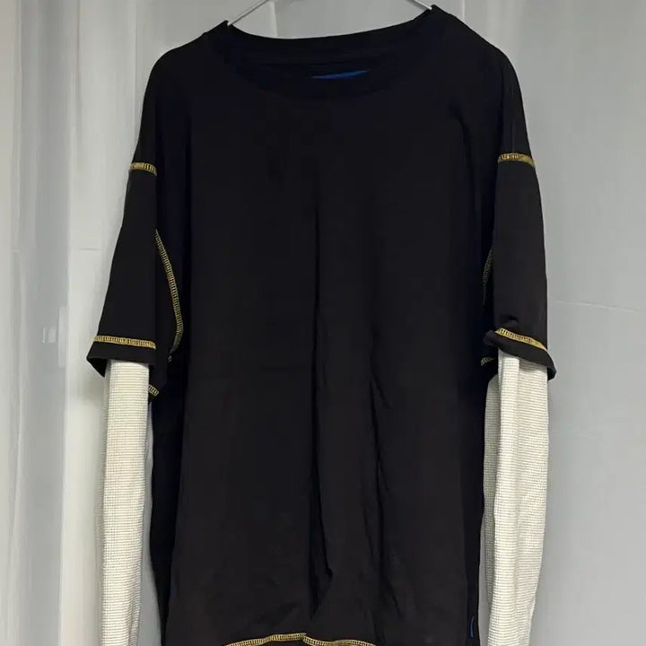 [BUNJANG] Awake NY Layered Long Sleeve Brown L / 어웨이크 뉴욕 레이어드 롱슬리브 브라운 L (105)