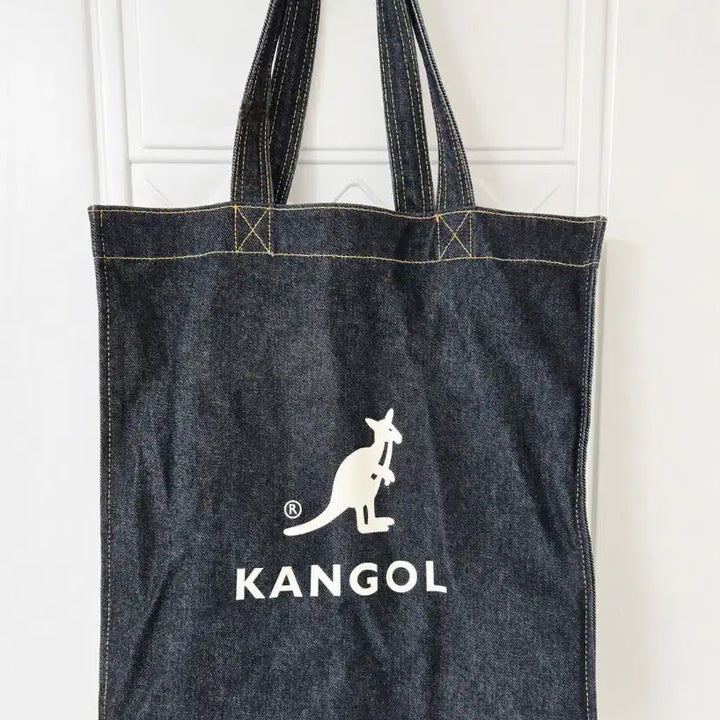 [BUNJANG] Kangol Denim Eco Bag / 캉골 데님 에코백