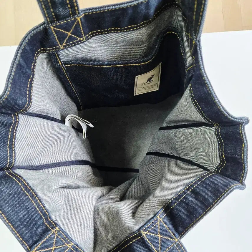 [BUNJANG] Kangol Denim Eco Bag / 캉골 데님 에코백