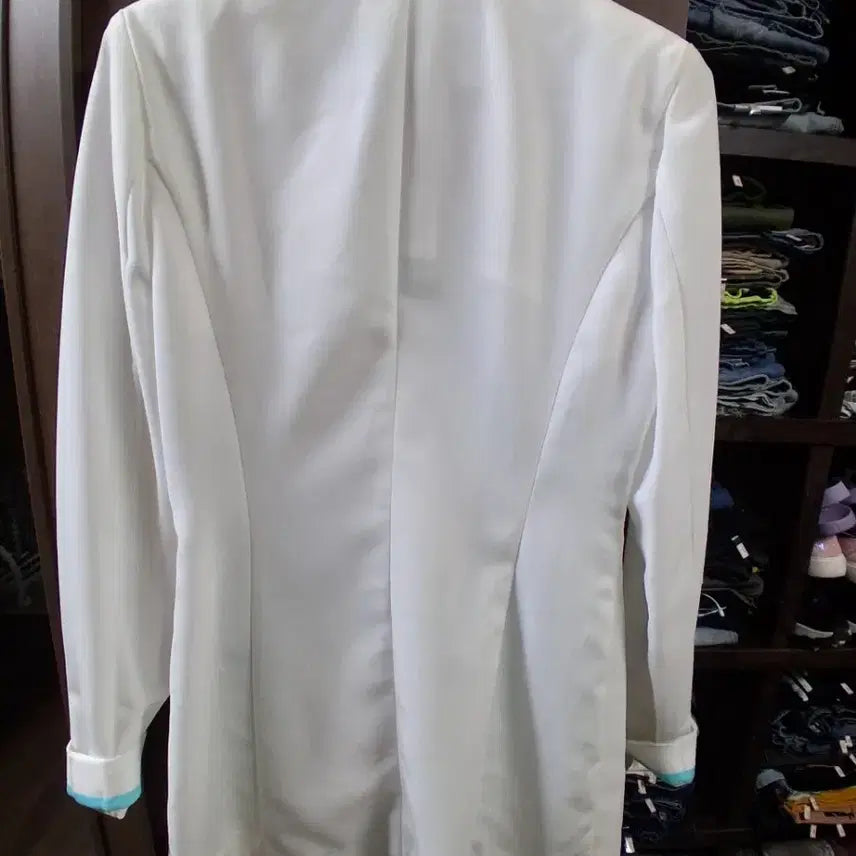 [BUNJANG] OZOC White Double Button Jacket / OZOC 화이트 더블 버튼 자켓(66)