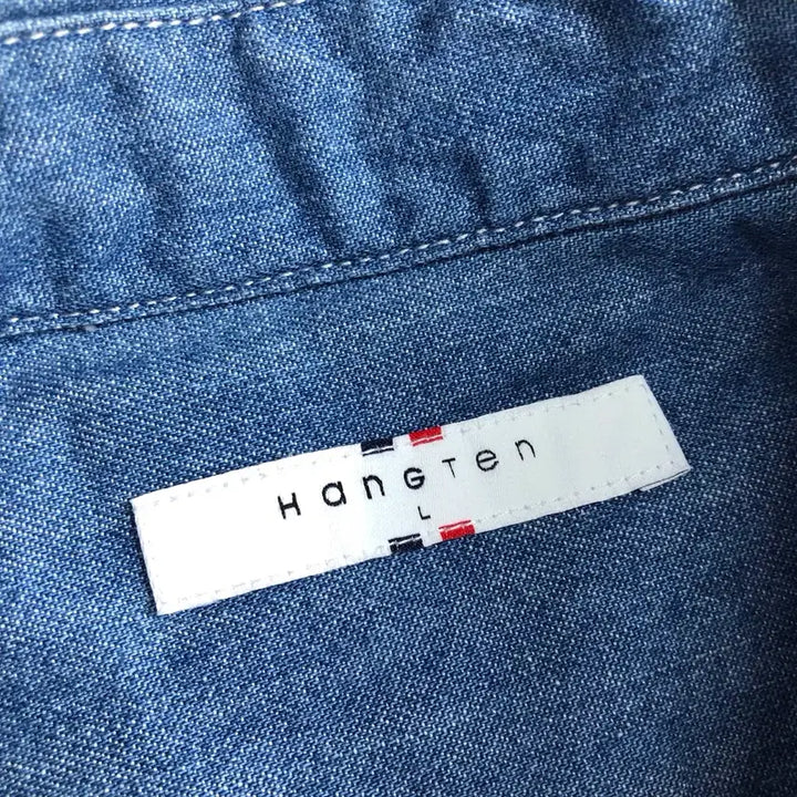 [BUNJANG] HanGTen Long-Sleeve Denim Shirt / HanGTen 데님 셔츠 긴팔 남방