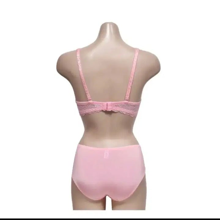 [BUNJANG] Pink Lace Bra/Panty Set (Size 90B, 105) / (레트로)여성속옷 90B 105 희귀 레어탬 핑크 레이스 브라/팬티