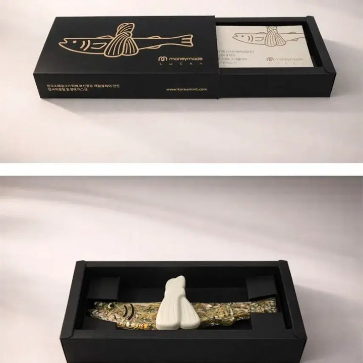 [BUNJANG] KOMSCO "Money Myeongtae" Magnet Set (2 pcs) / 한국조폐공사 돈명태 마그넷 2개 새상품