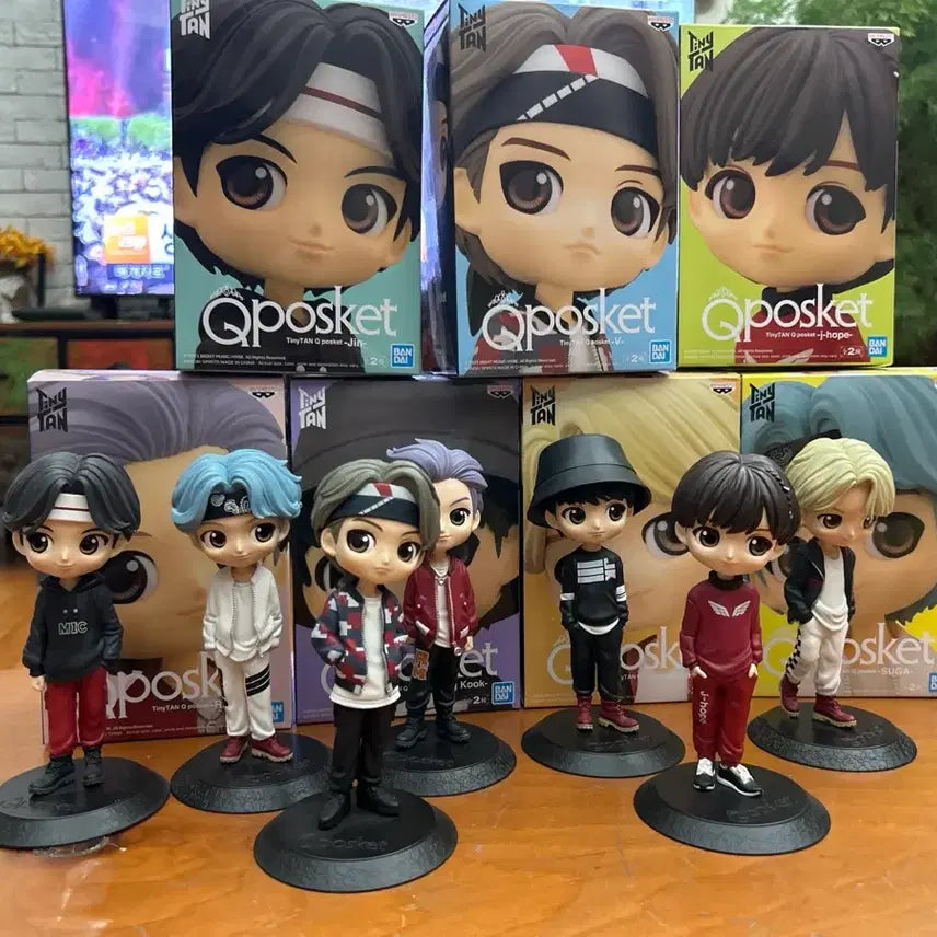 [BUNJANG] BTS Qposket Figure Full Set / Qposket 방탄소년단 피규어 풀세트