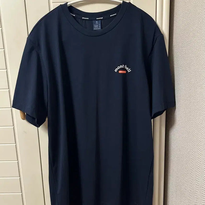 [BUNJANG] Montbell T-shirt Navy Unisex Size M / 몽벨 반팔 티셔츠 네이비 남녀공용 m사이즈