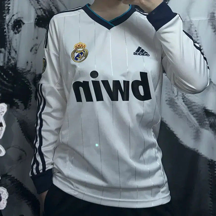 [BUNJANG] Real Madrid 12-13 Home Long Sleeve Marcelo Jersey / 12-13 레알마드리드 No.12 마르셀루 홈 긴팔 유니폼 져지