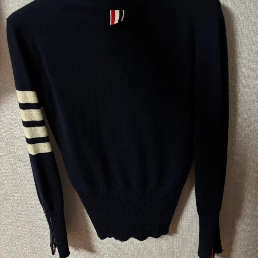 [BUNJANG] Thom Browne Cashmere Cardigan Navy Size 36 / 톰브라운 캐시미어 가디건 네이비 36