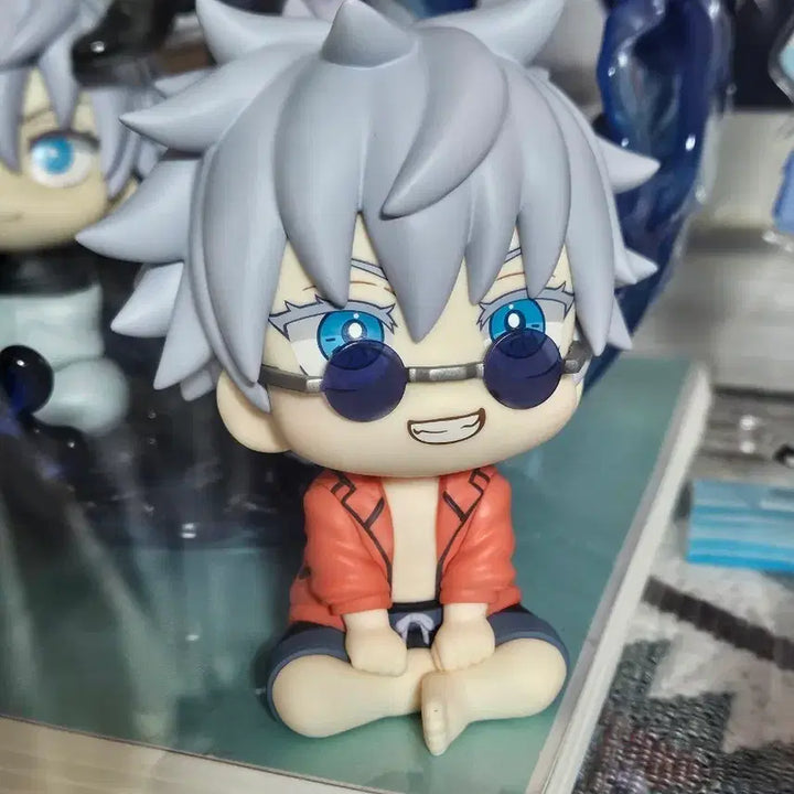 [BUNJANG] Gojo, Geto Look-Up Chibi Figures Bundle Set Jujutsu Kaisen Okinawa / (상자O) 일괄 고죠 게토 룩업 주술회전 오키나와
