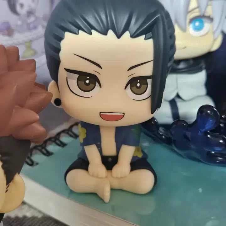 [BUNJANG] Gojo, Geto Look-Up Chibi Figures Bundle Set Jujutsu Kaisen Okinawa / (상자O) 일괄 고죠 게토 룩업 주술회전 오키나와