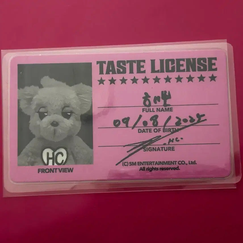 [BUNJANG] NCT Haechan Taste Solo Doll Photocard Bundle / 해찬 솔로 인형 MD