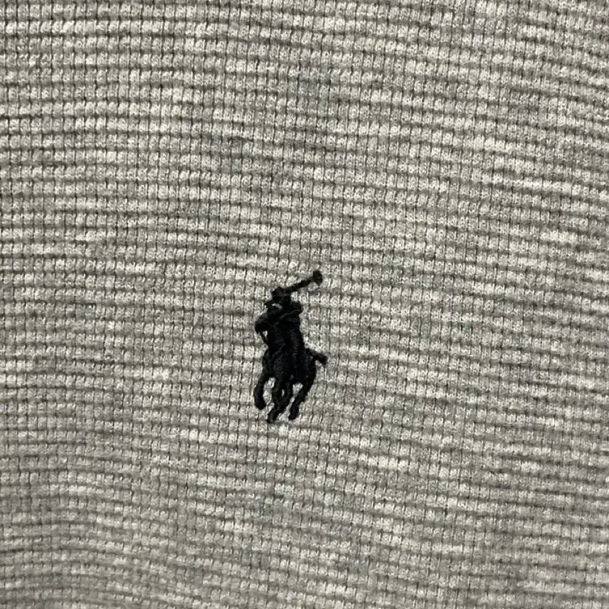 [BUNJANG] Polo Ralph Lauren Grey Waffle Long Sleeve T-Shirt Size S / 폴로 랄프로렌 회색 와플 긴팔티 S