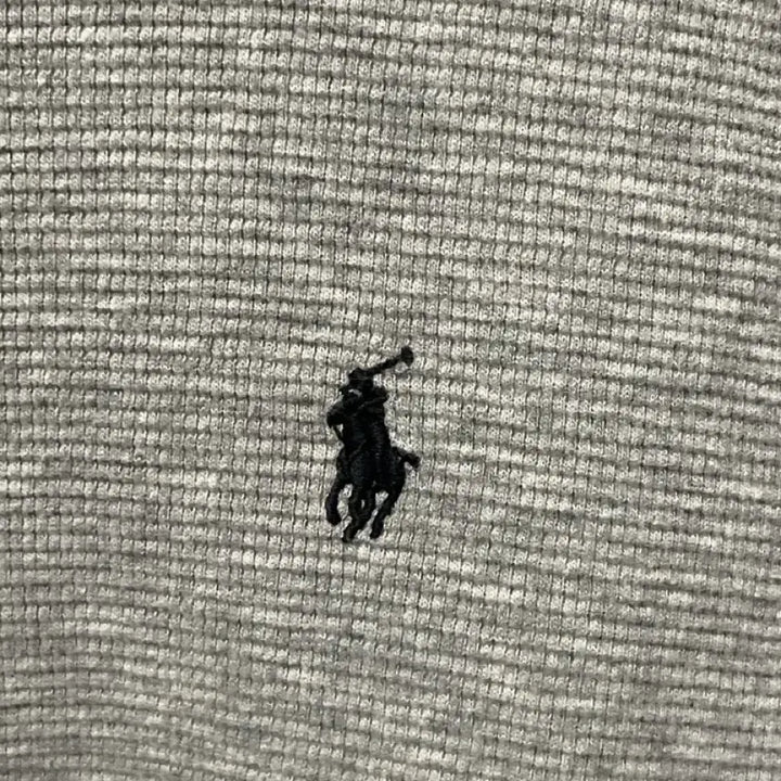 [BUNJANG] Polo Ralph Lauren Grey Waffle Long Sleeve T-Shirt Size S / 폴로 랄프로렌 회색 와플 긴팔티 S
