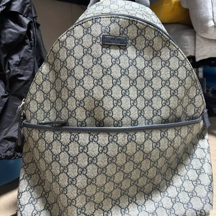 [BUNJANG] Gucci GG Pattern Backpack Bag / 구찌 GG 패턴 백팩 가방