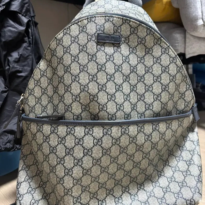 [BUNJANG] Gucci GG Pattern Backpack Bag / 구찌 GG 패턴 백팩 가방