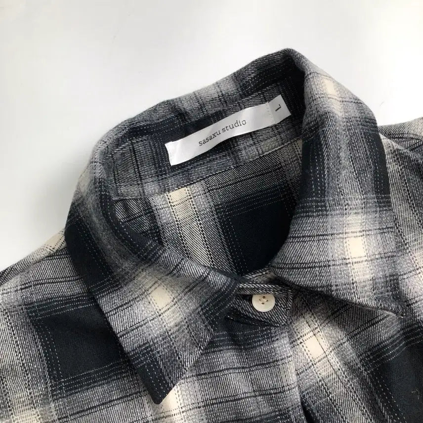 [BUNJANG] SASAXU STUDIO Checkered Shirt / sasaxu studio 체크 셔츠