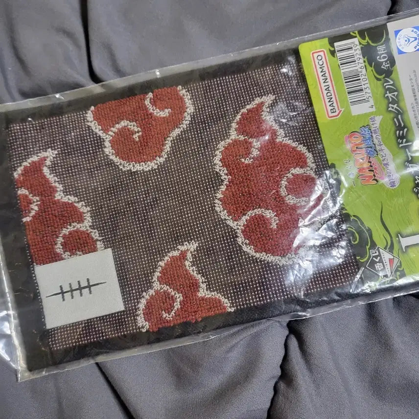 [BUNJANG] Bandai Naruto Akatsuki Mini Towel / 반다이 나루토 아카츠키 미니 타월