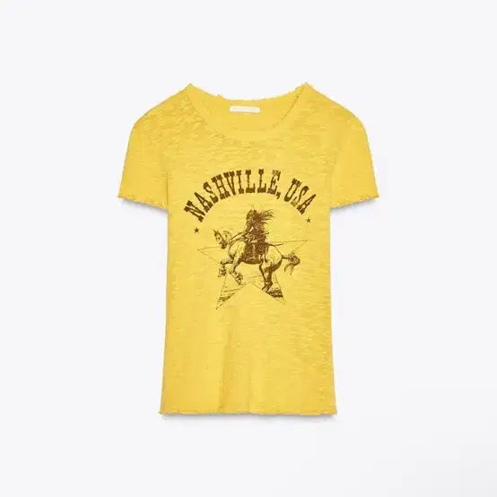 [BUNJANG] Zara Vintage T-Shirt Size S / 자라 빈티지 반팔 티셔츠 S