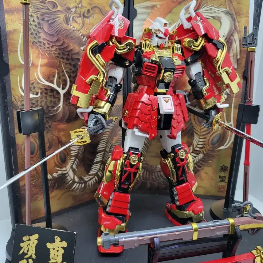 [BUNJANG] Bandai MG 1/100 Musha Gundam Sengoku Custom Model / 반다이 MG 1 / 100 진무사 건담 전국의진 커스텀