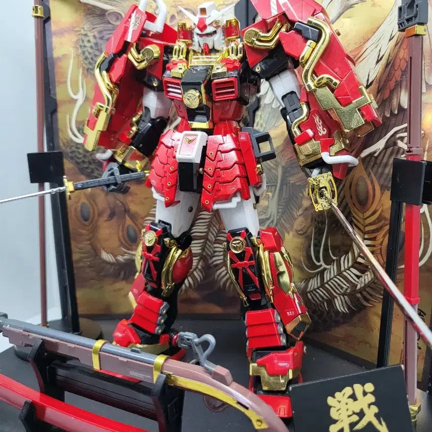 [BUNJANG] Bandai MG 1/100 Musha Gundam Sengoku Custom Model / 반다이 MG 1 / 100 진무사 건담 전국의진 커스텀