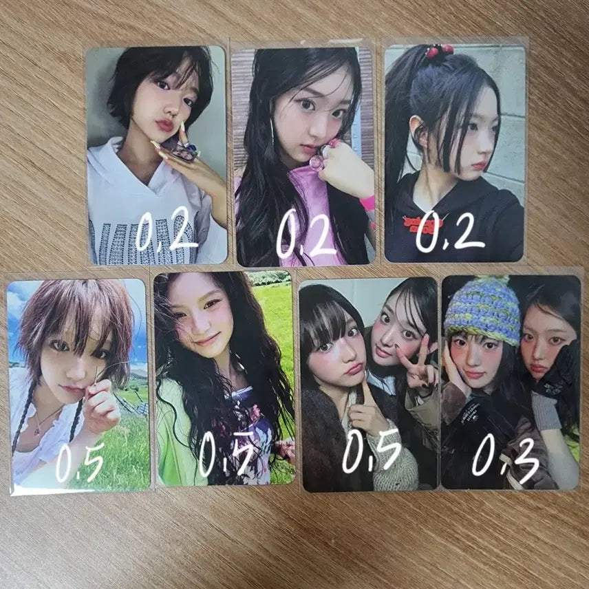 [BUNJANG] Kiki Uncut Jam Unit Photocard / 키키 포카 유닛 지유 이솔 키야 하음 수이
