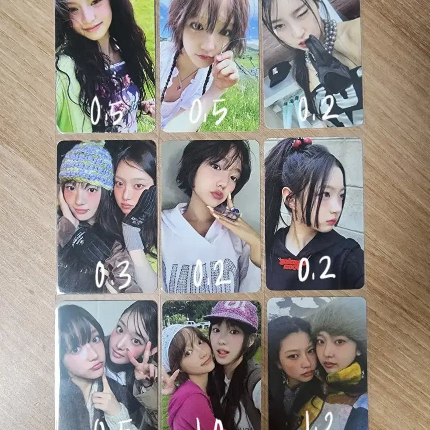 [BUNJANG] Kiki Uncut Jam Unit Photocard / 키키 포카 유닛 지유 이솔 키야 하음 수이