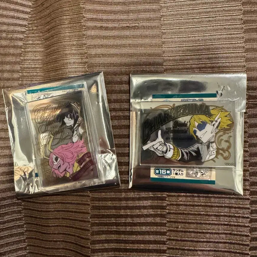 [BUNJANG] My Hero Academia Original Art Exhibition Sticker Mirror Set (Kaminari, Jiro, Mina) / 히로아카 나히아 원화전 스티커거울 카미나리 지로 일괄